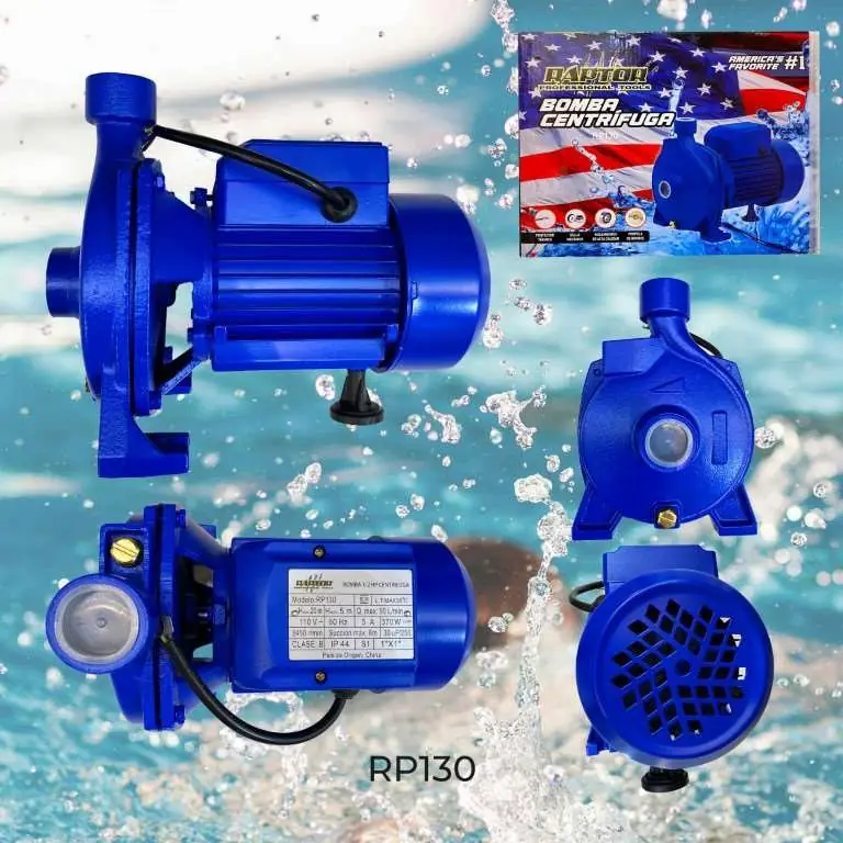Bomba de agua centrífuga 1 HP