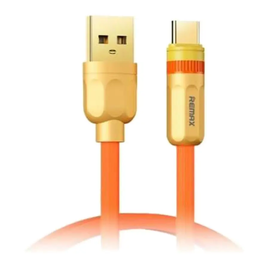 Remax Cofruite Series Cable Trenzado Bicolor de 48 Hilos, Carga + Datos 480 Mbps 66W (A-C)