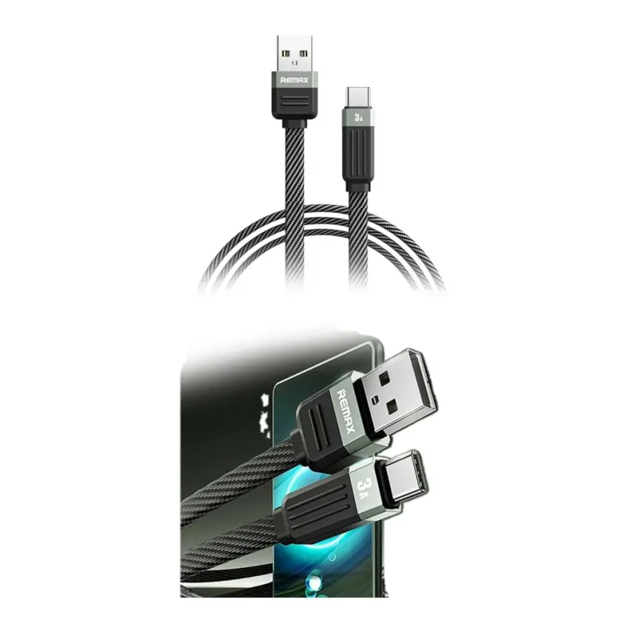 Remax Janker Series 3A Cable de Datos Trenzado de Carga Rápida (A-C)