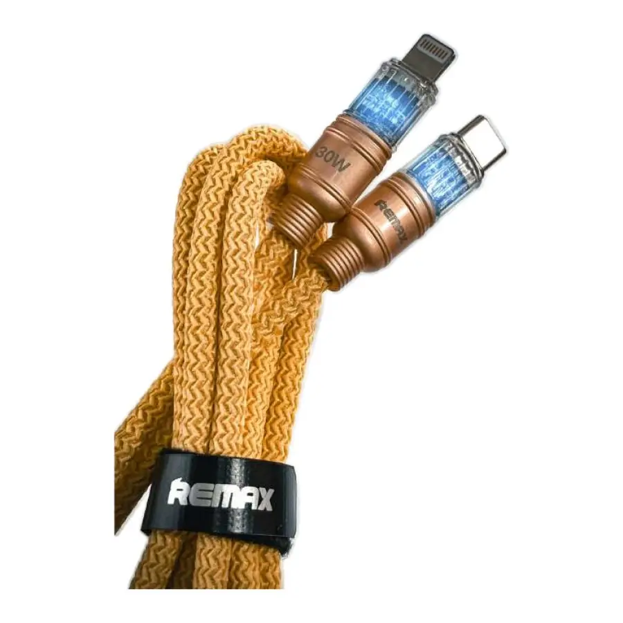 Remax Cable de Carga y Data 30W con LED (C-L)