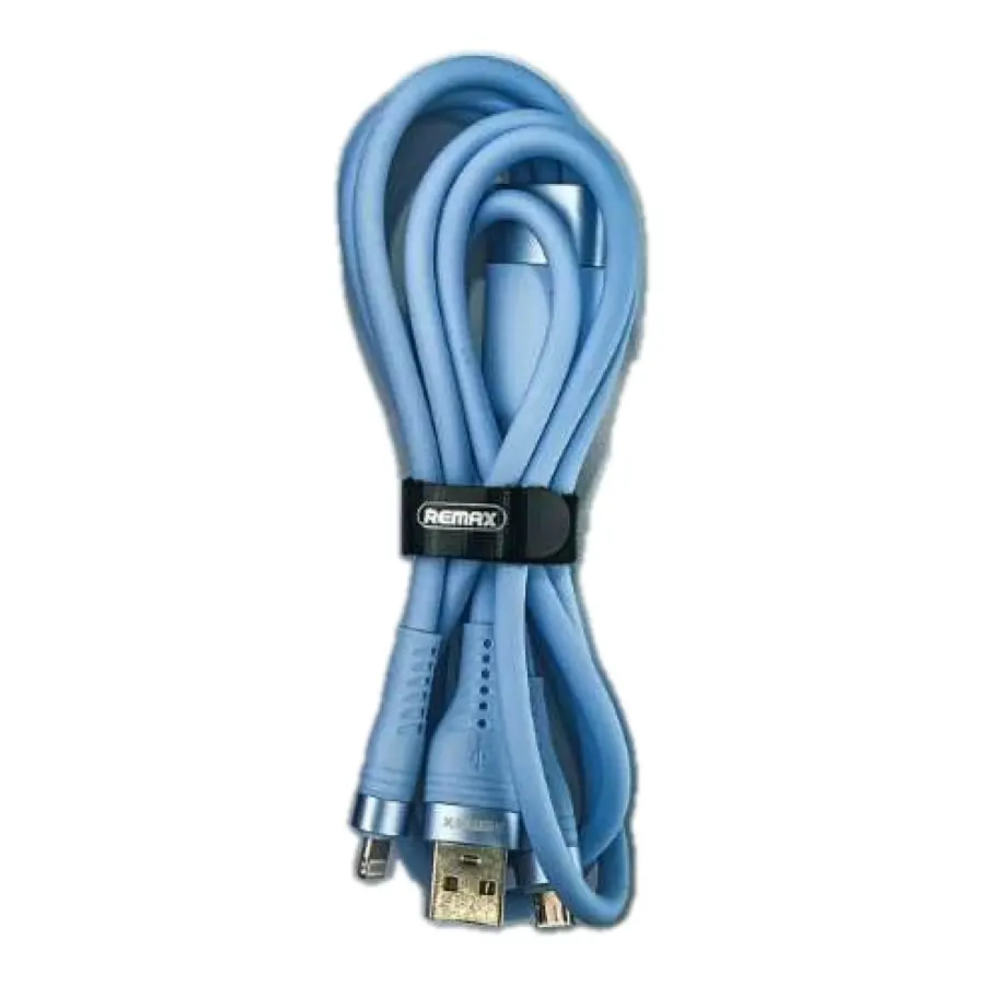 Remax Bintrai Series 3 en 1 Cable de Carga y Data 15W (C-L-Micro USB)