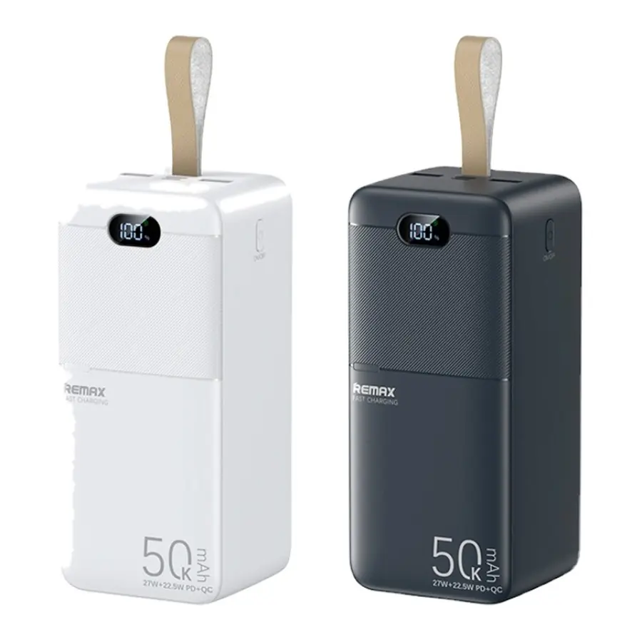 Remax Piloteer Series 27W+22.5W PD+QC Fast Charging Power Bank 50000mAh