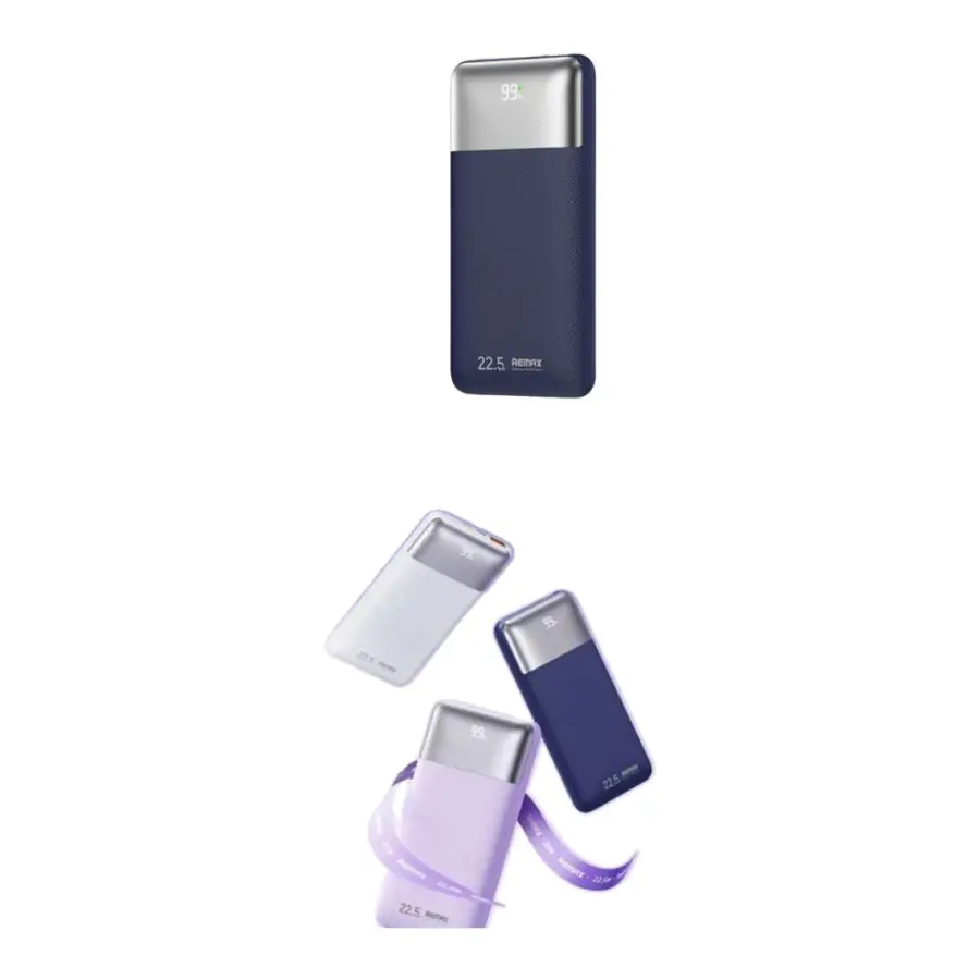 Remax Kiyuan Series 20W+22.5W PD+QC Cargador Rápido Power Bank 10000mAh