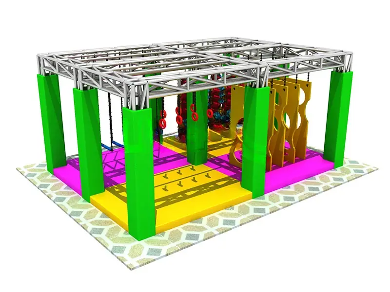 Circuito ninja · 4.6 × 6.9 × 3.3 m