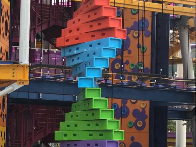 Muro de escalada recreativa · Modelo 0022
