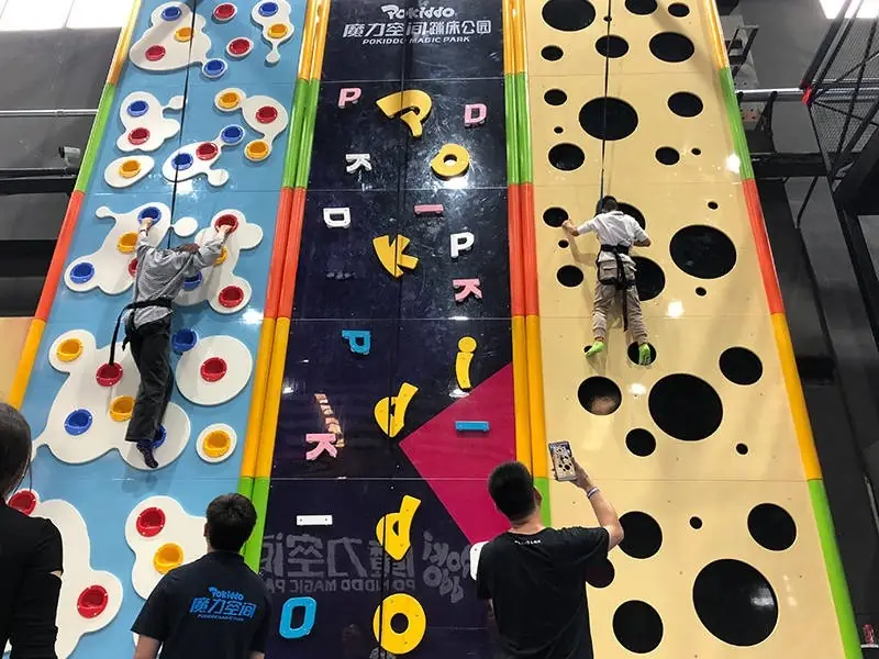 Muro de escalada recreativa · Modelo 0023