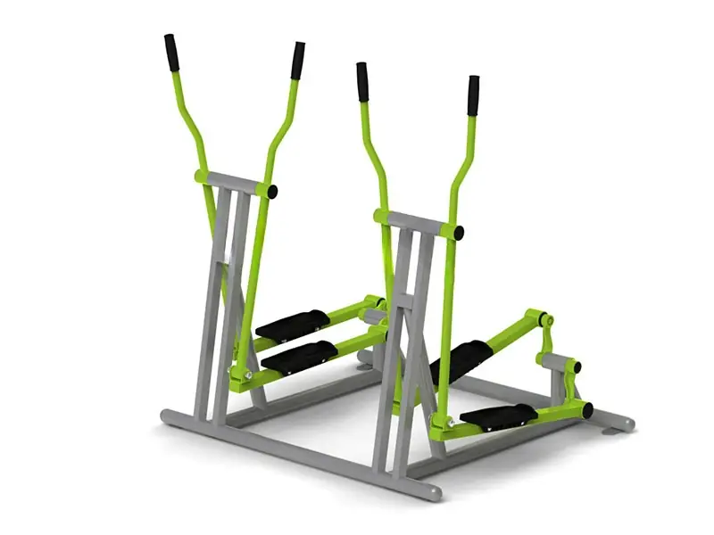 Equipo de gimnasio al aire libre · Serie 114 · 155 × 126 × 165 cm