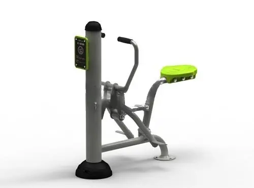 Equipo de gimnasio al aire libre · Serie 127 · 124 × 64 × 162 cm