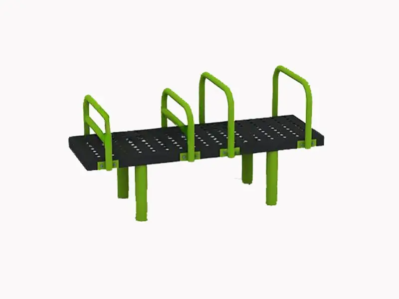 Equipo de gimnasio al aire libre · Serie Gravity · 60 × 180 × 60 cm