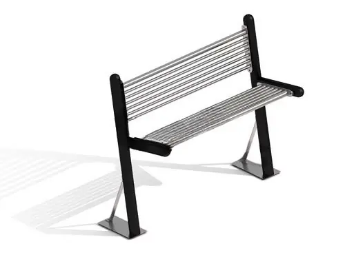Banca para parque · 2.2 × 0.65 × 0.86 m