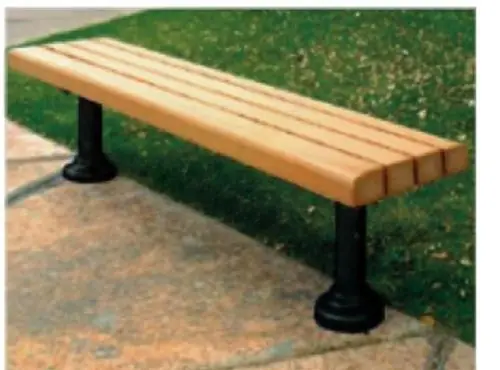 Banca para parque · Modelo 0006