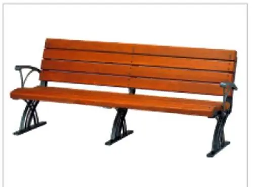Banca para parque · Modelo 0015