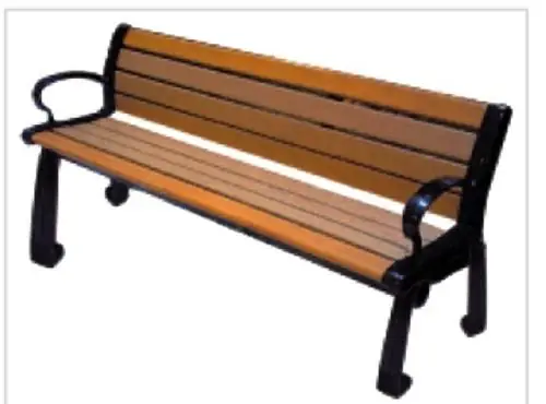 Banca para parque · Modelo 0022