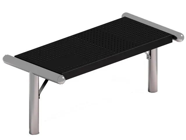 Banca para parque · 2.2 × 0.95 × 1.18 m