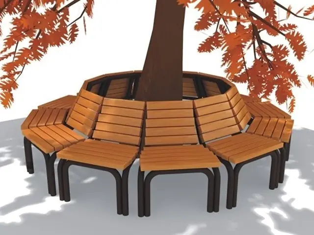 Banca para parque · 75 × 75 × 75 cm