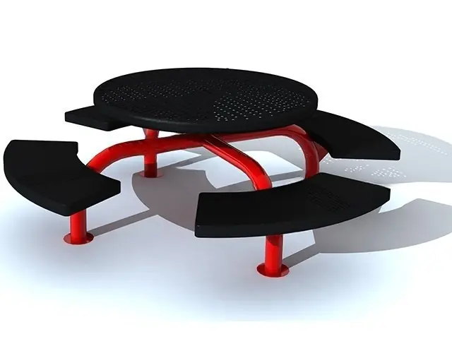 Banca para parque · 175.5 × 175.5 × 66.9 cm