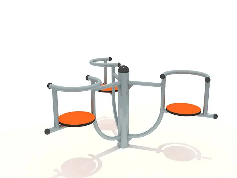 Carrusel infantil · 120 × 120 cm