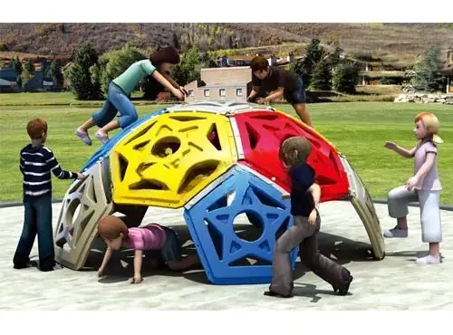 Estructura para escalar · 2.7 × 2.7 × 1.2 m