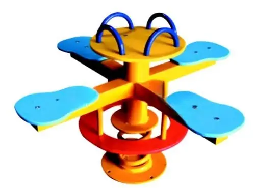 Montable de resorte · 120 × 120 × 90 cm · Modelo 0206
