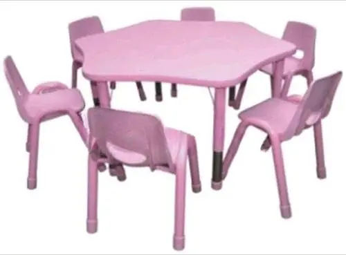 Juego de mesa y sillas infantil · Modelo 0016