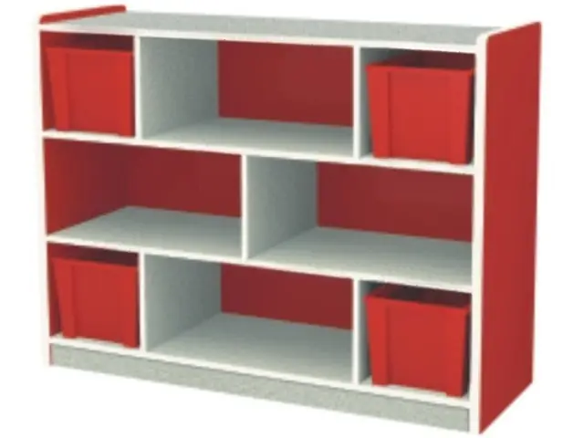 Mueble organizador de juguetes · 120 × 40 × 90 cm