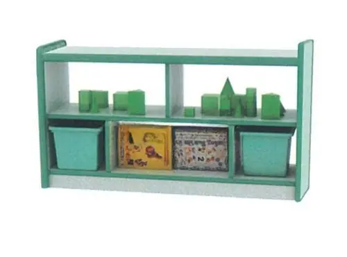 Mueble organizador de juguetes · 110 × 30 × 60 cm