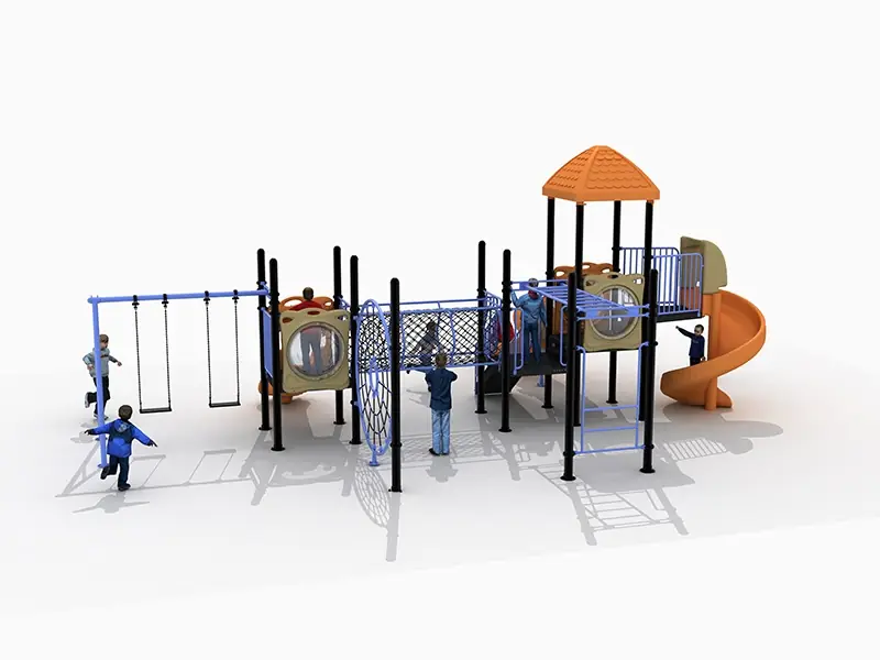 Playground exterior · 10.5 × 7.15 × 4.45 m