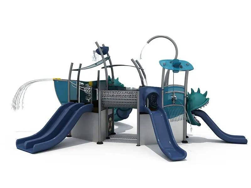 Parque acuático infantil · 10.3 × 9.5 × 4.8 m