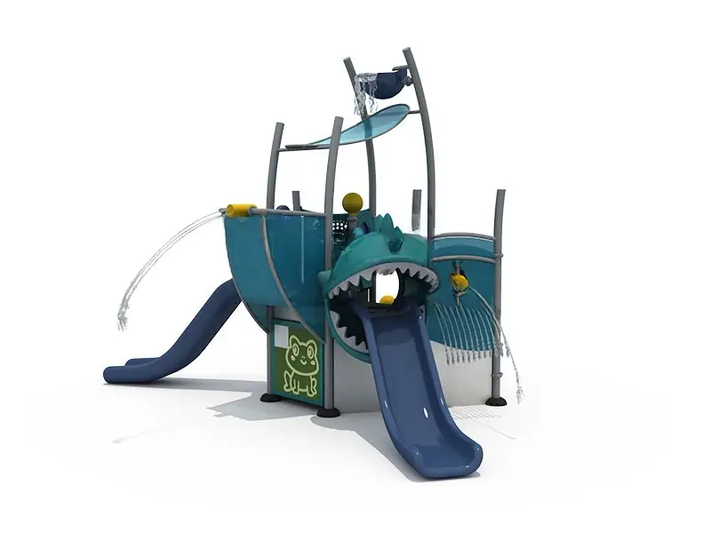 Parque acuático infantil · 6.9 × 4.4 × 4.8 m