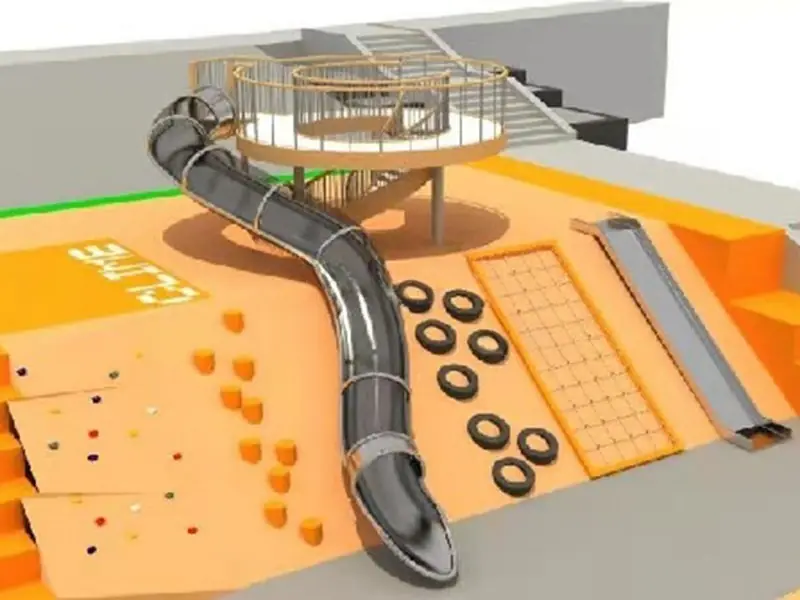 Playground paisajístico · Modelo 0041