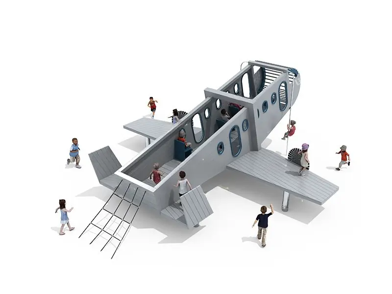 Playground paisajístico · 10 × 9 × 3.6 m