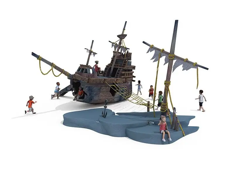 Playground paisajístico · 12 × 8.2 × 5.9 m · Modelo 0058