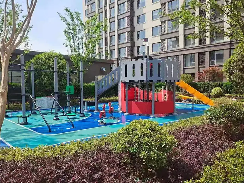 Playground exterior Serie Barco pirata