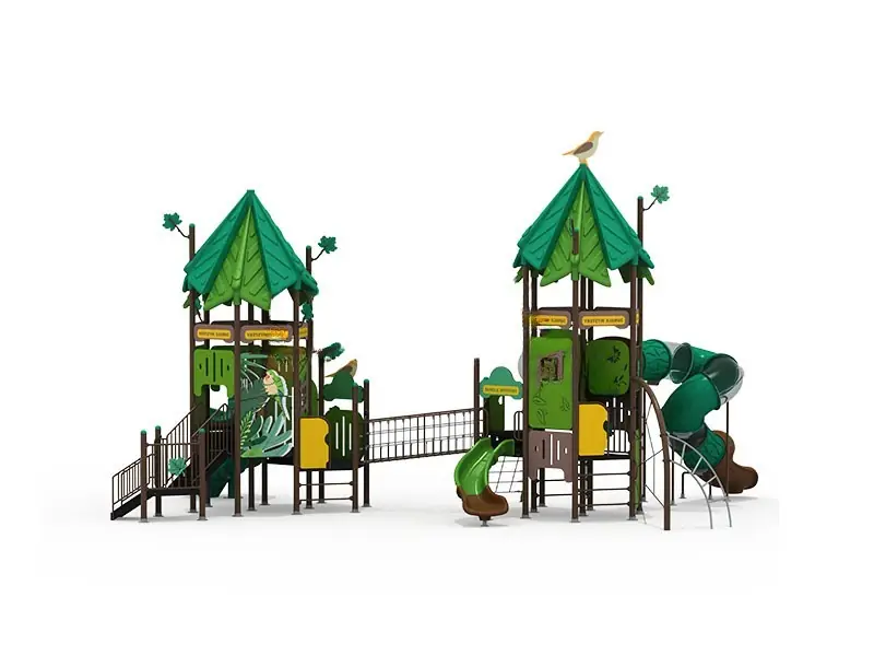 Playground exterior Serie Bosque · 11.5 × 10.5 × 7.7 m