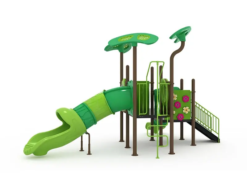 Playground exterior Serie Bosque · 6.7 × 5.05 × 4 m