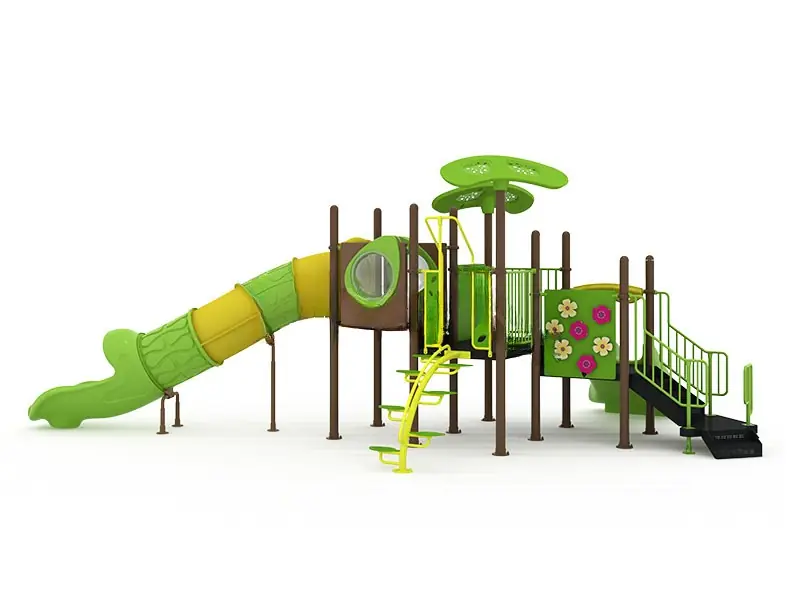 Playground exterior Serie Bosque · 9.2 × 5.8 × 3.6 m