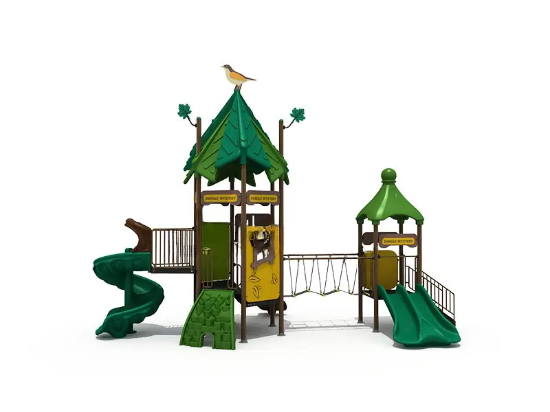 Playground exterior Serie Bosque · 9.2 × 5.1 × 6.9 m