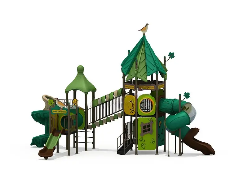 Playground exterior Serie Bosque · 11 × 6.7 × 7.1 m
