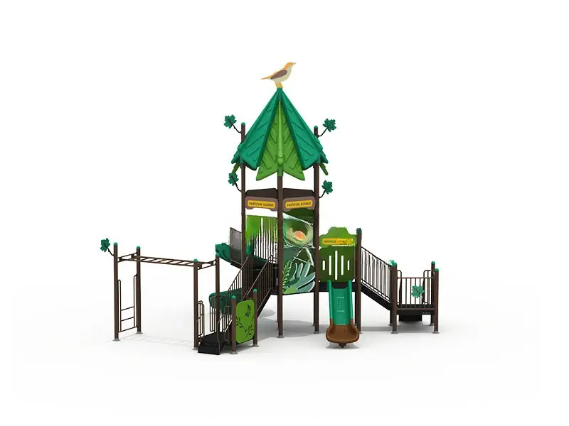 Playground exterior Serie Bosque · 9.2 × 7 × 7.3 m