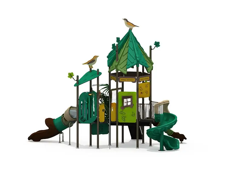 Playground exterior Serie Bosque · 8.1 × 7.5 × 7.3 m
