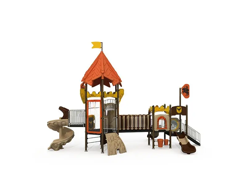 Playground exterior Serie Castillo · 10.3 × 5.2 × 7 m