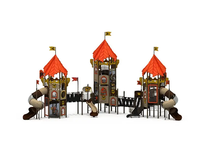 Playground exterior Serie Castillo · 17 × 16.5 × 9.2 m
