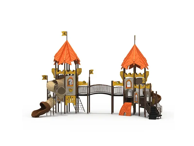 Playground exterior Serie Castillo · 12.5 × 10.5 × 8 m