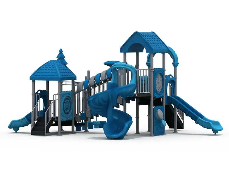 Playground exterior Serie Clásica · 8.3 × 6.6 × 4 m