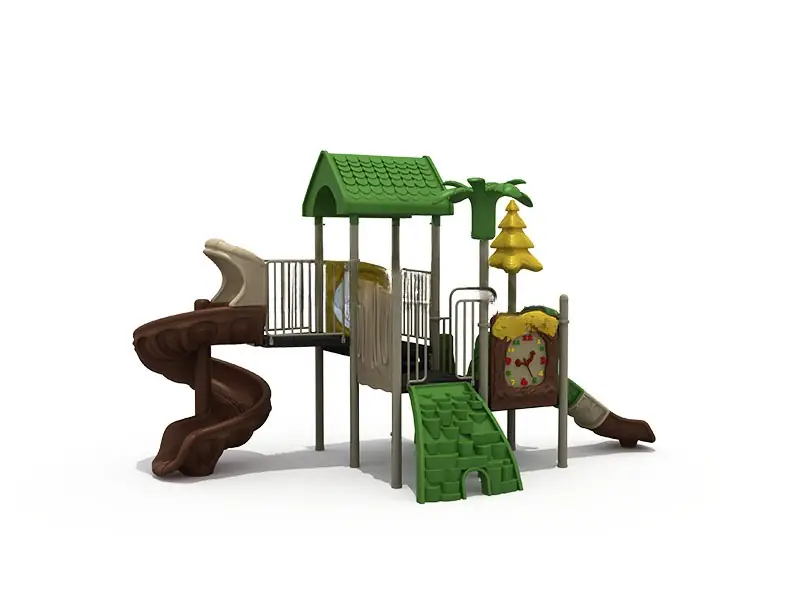 Playground exterior Serie Clásica · 6.7 × 3.9 × 4 m