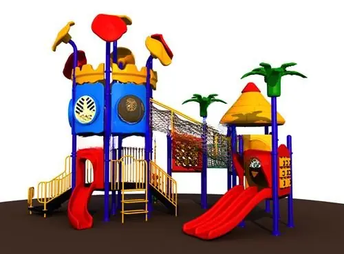 Playground exterior Serie Clásica · 7.53 × 6.21 × 5.95 m