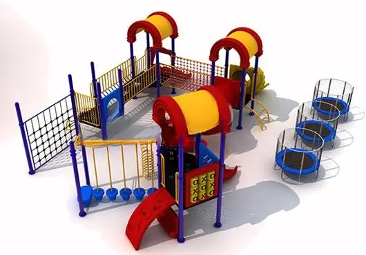 Playground exterior Serie Clásica · 8.8 × 10.2 × 4.36 m