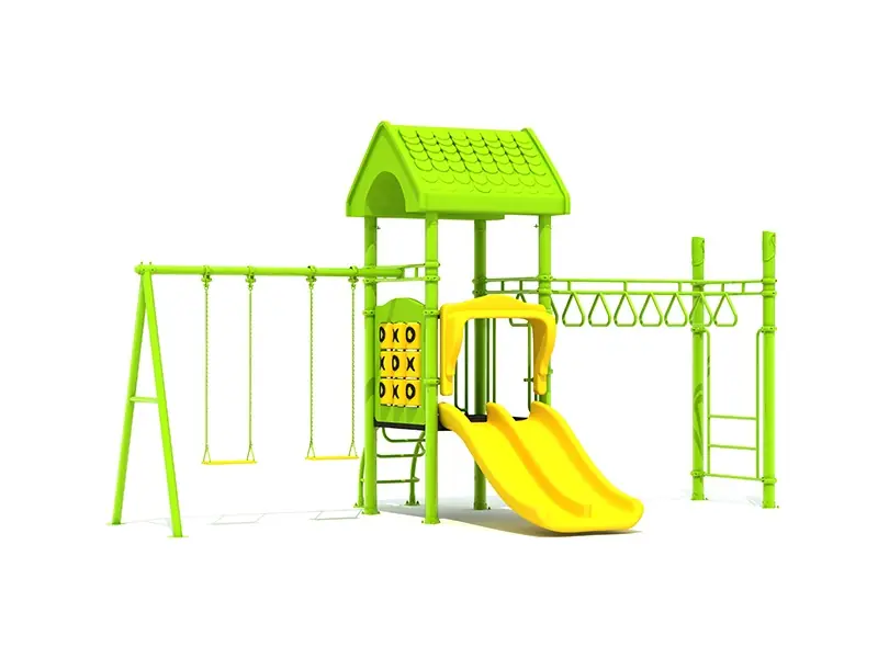 Playground exterior Serie Clásica · 6.4 × 3.8 × 3.7 m