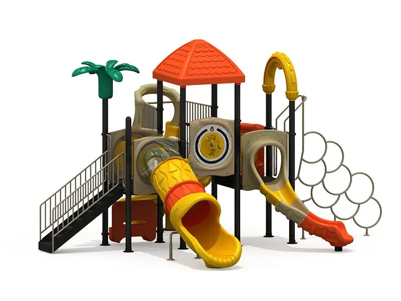 Playground exterior Serie Clásica · 7.5 × 7.5 × 4 m