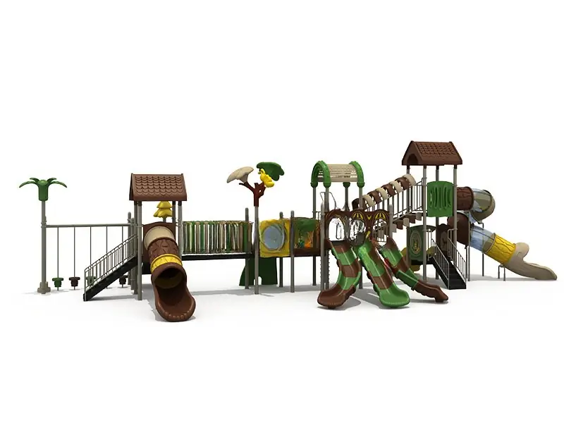 Playground exterior Serie Clásica · 17.8 × 7.3 × 4.9 m